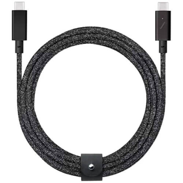 Кабель Native Union Belt Cable USB-C/USB-C Pro 240W Cosmos Black (2.4 m) (BELT-PRO2-COS-NP)
