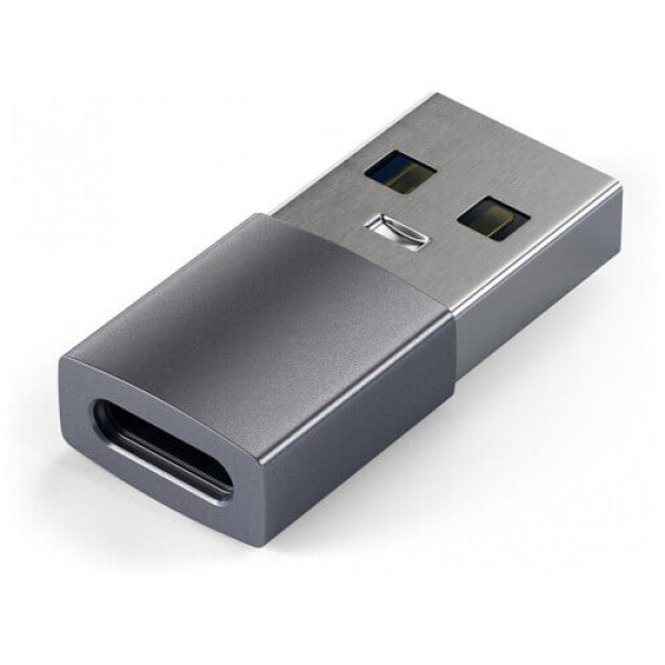 Адаптер Satechi Type-A to Type-C Adapter Space Gray (ST-TAUCM)