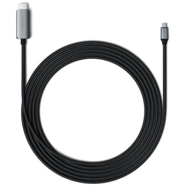 Кабель Satechi USB-C/HDMI 2.1 8K Space Gray (1.8 m) (ST-YH8KCM)