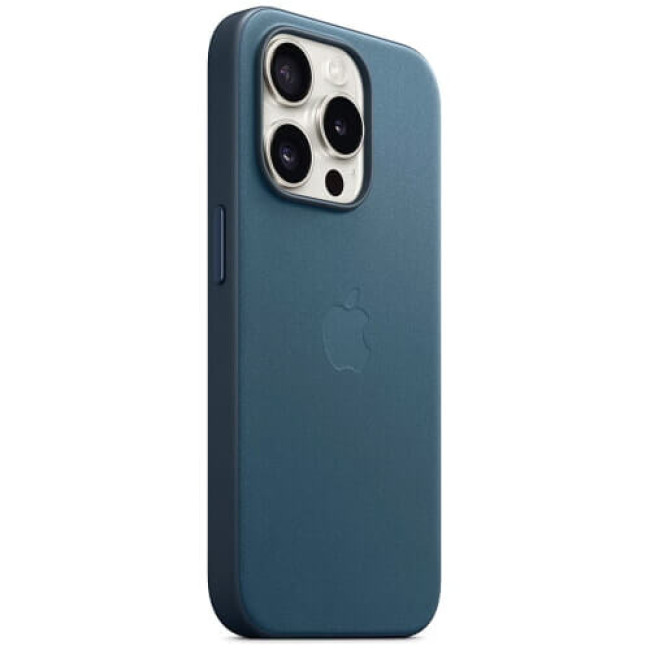 Чехол Apple iPhone 15 Pro FineWoven Case with MagSafe Pacific Blue (MT4Q3)
