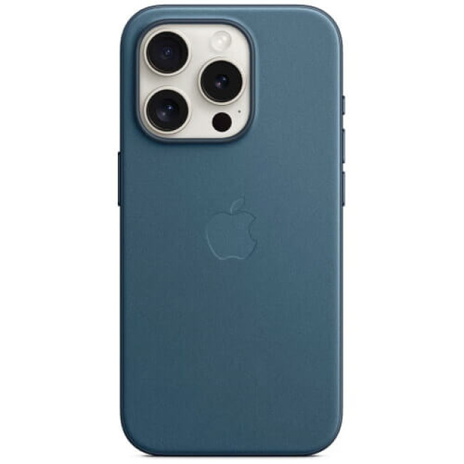 Чехол Apple iPhone 15 Pro FineWoven Case with MagSafe Pacific Blue (MT4Q3)