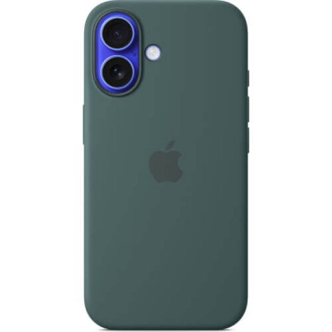 Чехол Apple iPhone 16 Plus Silicone Case with MagSafe Lake Green (MYYH3)