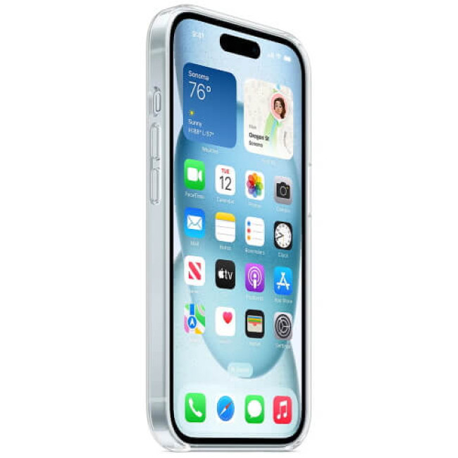 Чехол Apple iPhone 15 Clear Case with MagSafe (MT203)