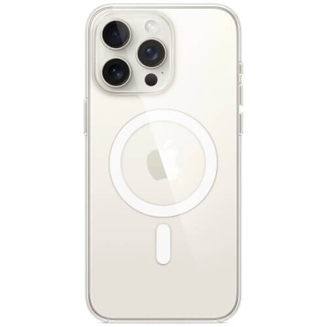 Чехол Apple iPhone 15 Pro Max Clear Case with MagSafe (MT233)