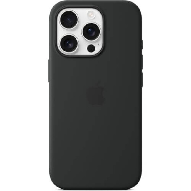 Чехол Apple iPhone 16 Pro Silicone Case with MagSafe Black (MYYJ3)