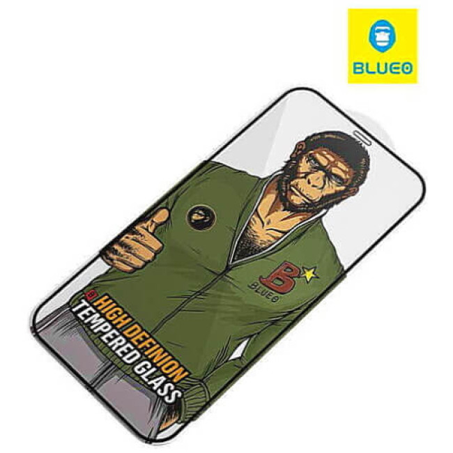 Защита экрана (стекло) Blueo 2.5D Silk Full Cover HD Glass для iPhone 15 Pro Max (PBJ1-I15PM)