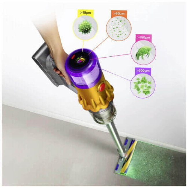 Вертикальный пылесос Dyson V12 Detect Slim Absolute 2023 (448884-01)