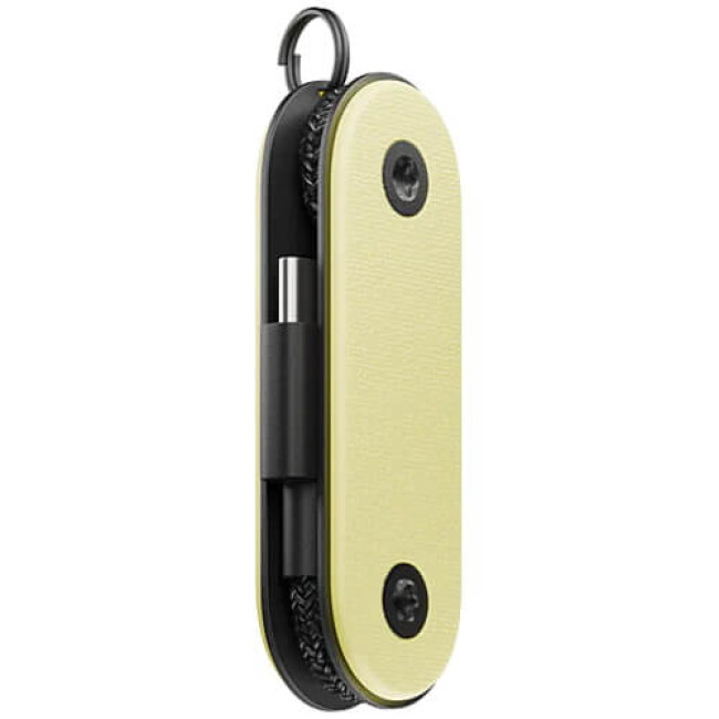 Кабель Native Union Pocket Cable USB-C/USB-C Lemon (POCK-C-LMO-NP)