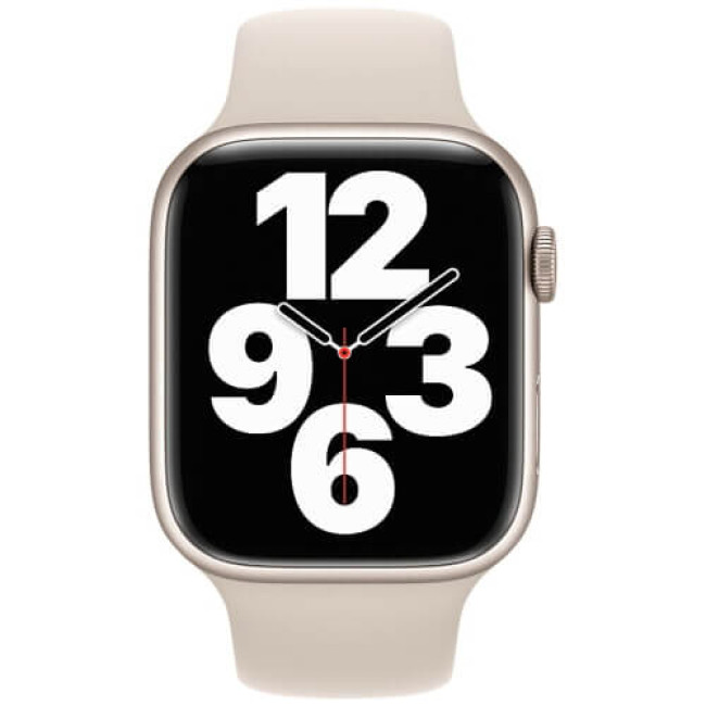 Ремешок Apple Watch 45/44/42mm Starlight Sport Band M/L (MT3K3)