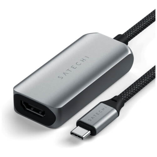 Адаптер Satechi USB-C to HDMI 2.1 8K Space Gray (ST-AC8KHM)