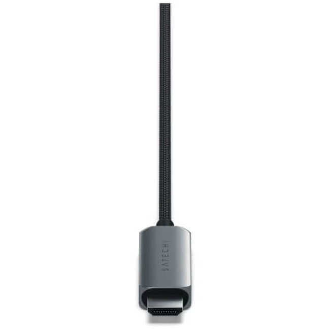Кабель Satechi USB-C/HDMI 2.1 8K Space Gray (1.8 m) (ST-YH8KCM)