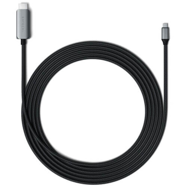 Кабель Satechi USB-C/HDMI 2.1 8K Space Gray (1.8 m) (ST-YH8KCM)