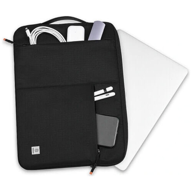 Чехол WIWU для MacBook 14'' Alpha Slim Sleeve Series (Black)