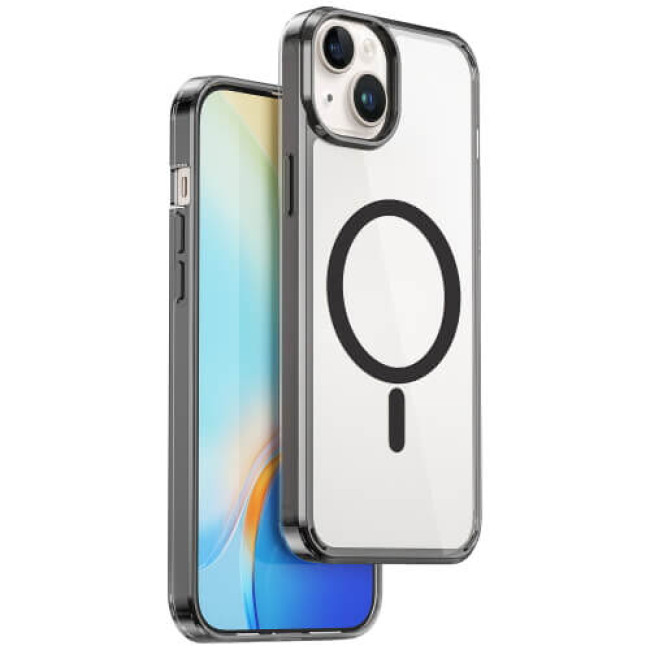 Чехол WiWU MCC-101 Magnetic Crystal Series для iPhone 15 Pro Max Black