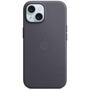 Чехол Apple iPhone 15 Plus FineWoven Case with MagSafe Black (MT423)