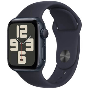 Apple Watch SE GPS 40mm Midnight Aluminium with Midnight Sport Band S/M (MR9X3)