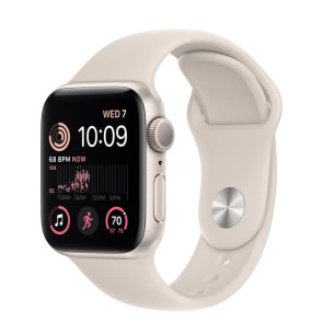 Apple Watch Series SE 2 40mm Starlight Aluminium with Starlight Sport Band (MNJP3)