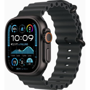 Apple Watch Ultra 2 Black Titanium with Black Ocean Band (MX4P3)