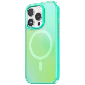 Чехол Blueo Aurora Anti-Drop Case для 15 Pro with MagSafe Green (BL009-I15PGRN)