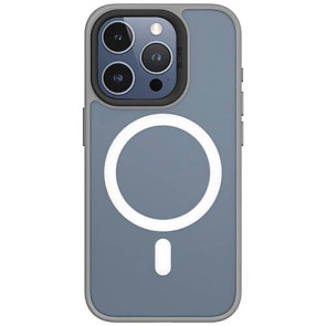 Чехол Blueo Frosted Anti-Drop Case для iPhone 15 Pro with MagSafe Grey (BK5934-I15PGR)