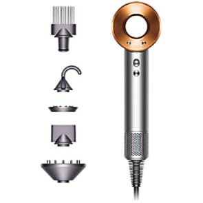 Фен Dyson HD07 Supersonic Hair Dryer Nickel/Copper Gift Edition (411117-01)