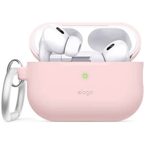 Чехол Elago Silicone Hang Case для AirPods Pro 2 Lovely Pink (EAPP2SC-HANG-LPK)