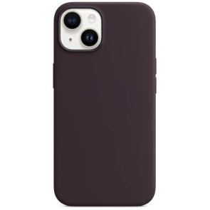 Чехол Monblan Magnetic Silicone MagSafe для iPhone 14 Elderberry