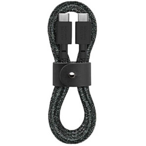 Кабель Native Union Belt Cable USB-C/USB-C Cosmos Black (1.2 m) (BELT-C-CS-BLK-2-NP)