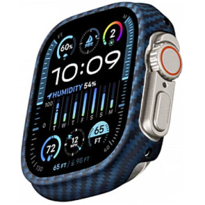 Чехол Pitaka Air Case Black/Blue для Apple Watch Ultra 2/Ultra 49mm (KW2302A)