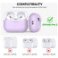 Чехол AhaStyle Silicone Case для AirPods Pro 2 with strap Lavender (X003E43NBX)