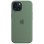 Чехол Apple iPhone 15 Silicone Case with MagSafe Cypress (MT0X3)