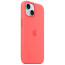 Чехол Apple iPhone 15 Plus Silicone Case with MagSafe Guava (MT163)