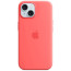 Чехол Apple iPhone 15 Plus Silicone Case with MagSafe Guava (MT163)
