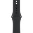 Apple Watch Series 10 46mm Jet Black Aluminium with Black Sport Band M/L (MWWQ3)