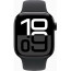 Apple Watch Series 10 46mm Jet Black Aluminium with Black Sport Band M/L (MWWQ3)