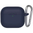 Чехол Blueo для AirPods 4 [B44] Liquid Silicone Series (Deep Blue)