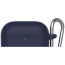 Чехол Blueo для AirPods 4 [B44] Liquid Silicone Series (Deep Blue)