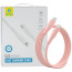 Кабель Blueo TPE·PD Fast Charging USB-C/Lightning Cable Pink (BC5919-PNK)