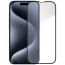Защита экрана (стекло) Monblan для iPhone 15 Pro Max 2.5D Anti Static 0.26mm (Black)
