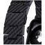 Ремешок для Apple Watch 42/44/45/49mm Pitaka Carbon Fiber Watch Band Retro Black/Grey (AWB1004/AWB2311)