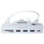Адаптер Satechi Aluminum Type-C Clamp Hub Silver для iMac 24'' (ST-UCICHS)